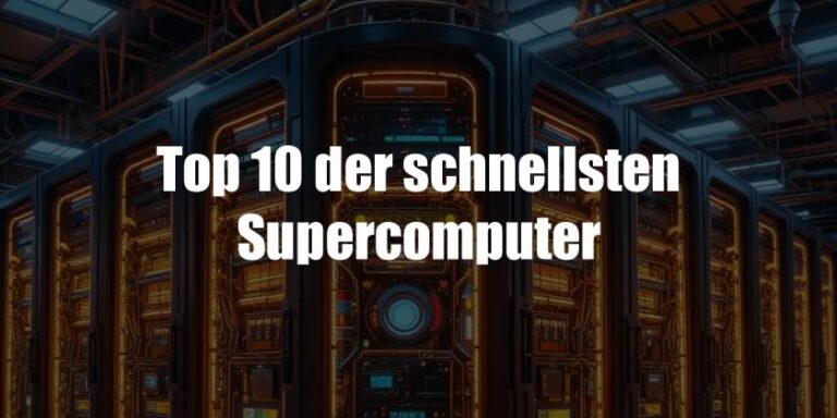 Top 10 der schnellsten Supercomputer