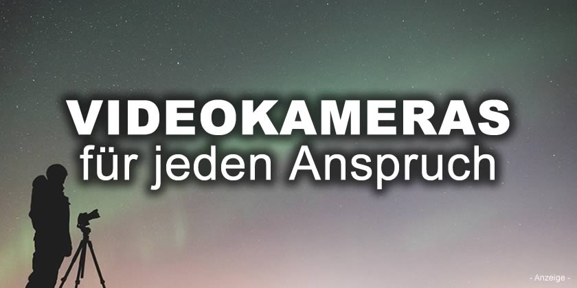 Videokameras für jeden Anspruch