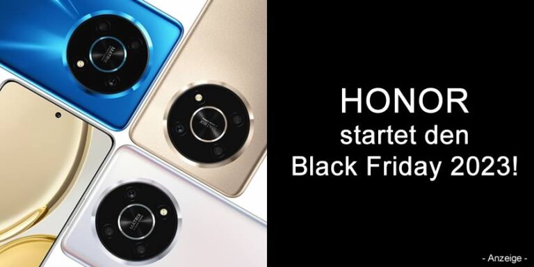 HONOR startet den Black Friday 2023!