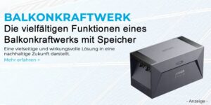 Die vielfältigen Funktionen eines Balkonkraftwerks mit Speicher