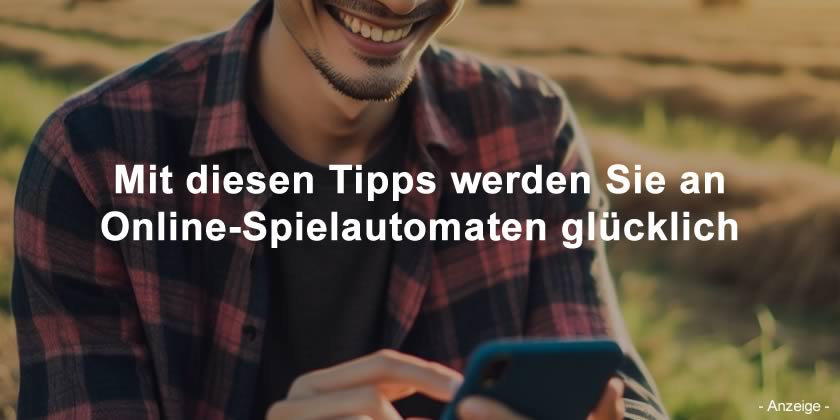 Mit diesen Tipps werden Sie an Online-Spielautomaten glücklich