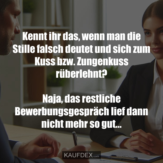 Kennt ihr das, wenn man die Stille falsch deutet…