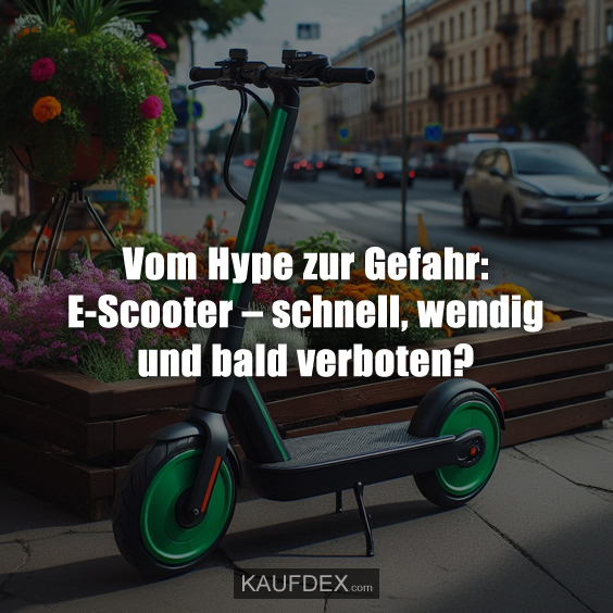 Vom Hype zur Gefahr: E-Scooter – schnell, wendig…