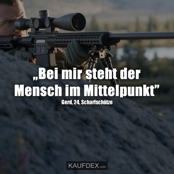 „Bei mir steht der Mensch im Mittelpunkt”