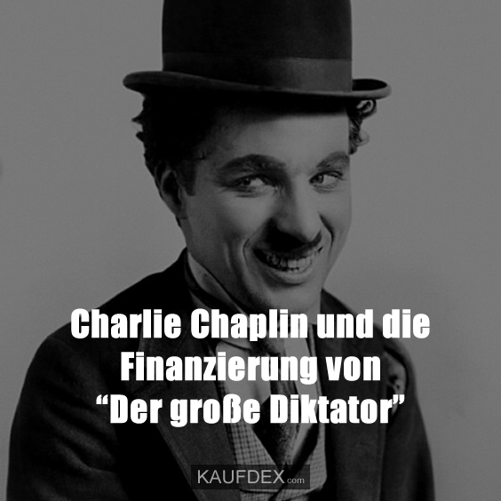 Charlie Chaplin, einer der größten Filmemacher und Schauspieler des 20. Jahrhunderts, wagte mit seinem Film “Der große Diktator” (Originaltitel: The Great Dictator) im Jahr 1940 ein riskantes Unterfangen. Der Film war eine mutige Satire auf Adolf Hitler und den aufkommenden Faschismus in Europa. Doch Chaplin ging nicht nur künstlerisch ein hohes Risiko ein – er übernahm auch die gesamte finanzielle Verantwortung für den Film. Die Produktion von “Der große Diktator” begann in einer Zeit, als die politische Lage in Europa äußerst angespannt war. Viele Studios in Hollywood zögerten, einen Film zu unterstützen, der so direkt gegen das nationalsozialistische Regime in Deutschland gerichtet war. Diese Unsicherheit veranlasste Chaplin dazu, den Film vollständig aus eigenen Mitteln zu finanzieren. Der Regisseur, Drehbuchautor und Hauptdarsteller des Films steckte damit sein eigenes Vermögen in das Projekt, weil er fest davon überzeugt war, dass die Welt eine klare, humorvolle, aber auch nachdenkliche Botschaft gegen Tyrannei und Unterdrückung brauchte. Der Film war mit Produktionskosten von rund 2 Millionen US-Dollar für die damalige Zeit sehr teuer. Chaplin war sich bewusst, dass ein Misserfolg auch seine Karriere und sein Vermögen gefährden könnte. Trotz des Widerstands und der Risiken, einschließlich der Möglichkeit, wichtige Märkte in Europa zu verlieren, setzte er sich durch. “Der große Diktator” wurde schließlich ein großer Erfolg und brachte mehr als das Fünffache seiner Produktionskosten ein. Der Film erhielt fünf Oscar-Nominierungen und wird heute als Meisterwerk des Kinos gefeiert. Chaplins Entscheidung, den Film selbst zu finanzieren, ermöglichte es ihm, seine kompromisslose künstlerische Vision zu verwirklichen und eine kraftvolle Botschaft gegen Faschismus und Diktatur zu senden. Charlie Chaplin und die Finanzierung von “Der große Diktator”