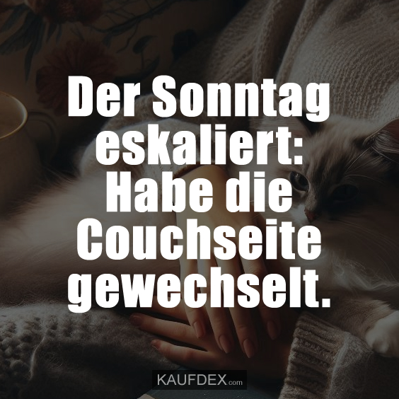 Der Sonntag eskaliert: