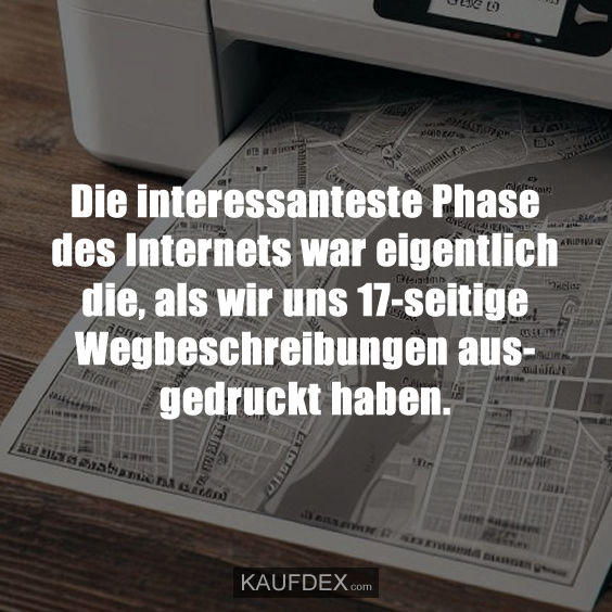 Die interessanteste Phase des Internets war…
