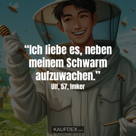 “Ich liebe es, neben meinem Schwarm aufzuwachen.”