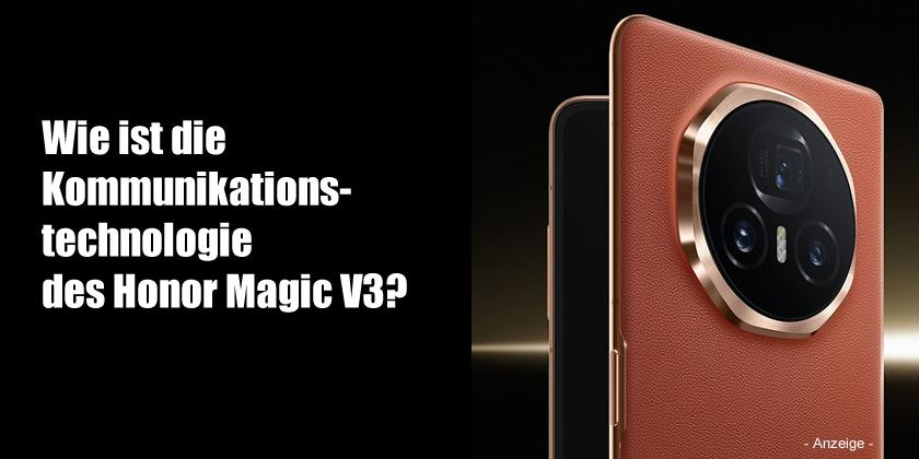 Wie ist die Kommunikationstechnologie des Honor Magic V3?