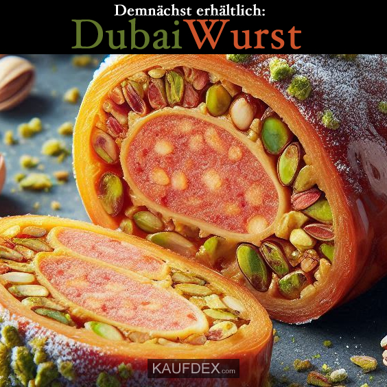 Demnächst erhältlich: Dubai Wurst