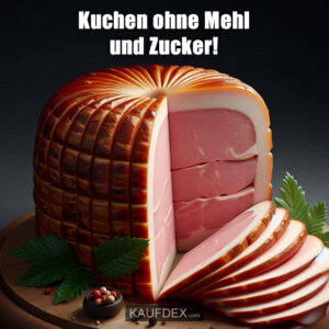 Kuchen ohne Mehl und Zucker!