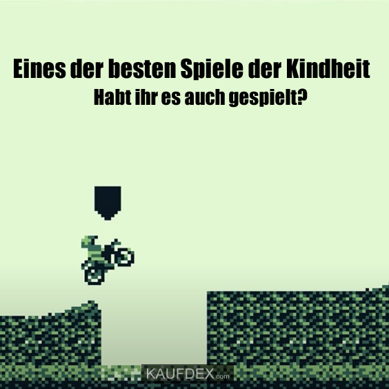 Eines der besten Spiele der Kindheit. Habt ihr es auch gespielt?