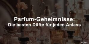 Parfum-Geheimnisse: Die besten Düfte für jeden Anlass