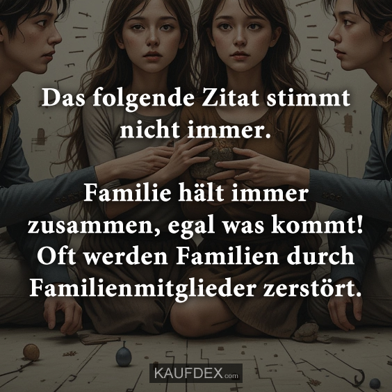 Das folgende Zitat stimmt nicht immer…