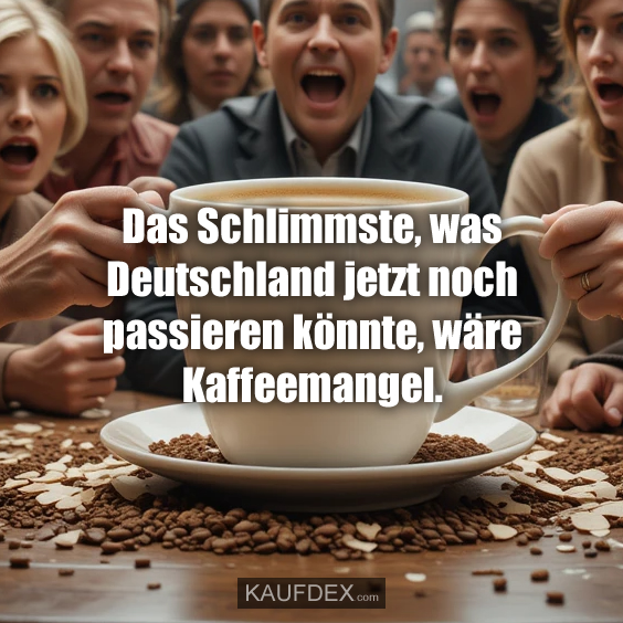 Das Schlimmste, was Deutschland…