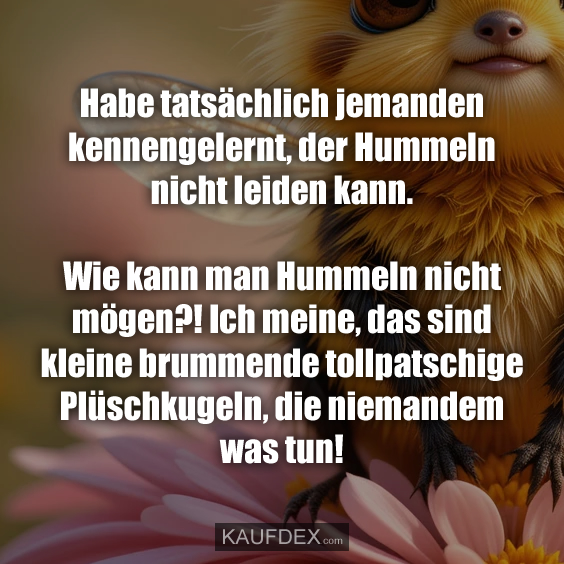 Habe tatsächlich jemanden kennengelernt…