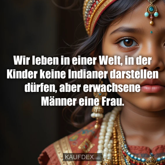 Wir leben in einer Welt, in der Kinder…