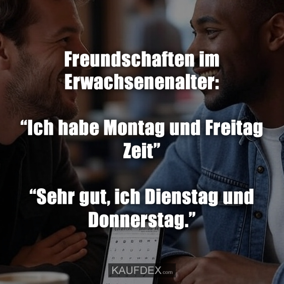 Freundschaften im Erwachsenenalter:
