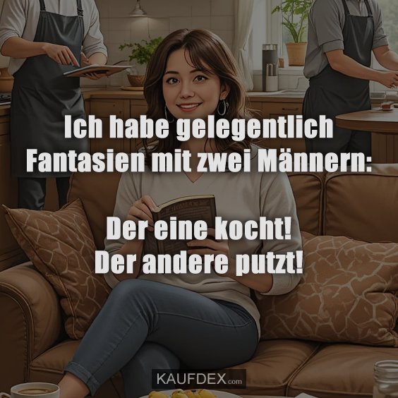 Ich habe gelegentlich Fantasien mit…