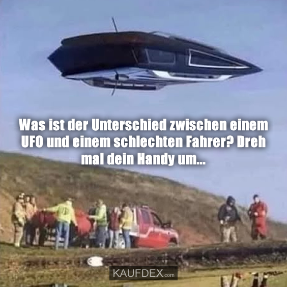 Was ist der Unterschied zwischen einem UFO…