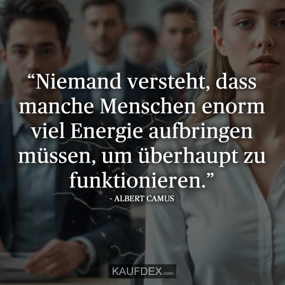“Niemand versteht, dass manche…