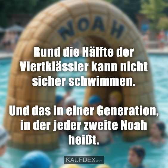 Rund die Hälfte der Viertklässler kann…