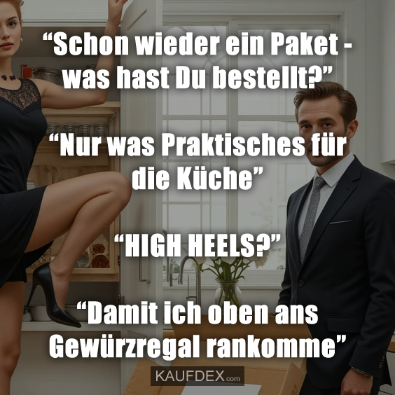 “Schon wieder ein Paket – was hast Du…
