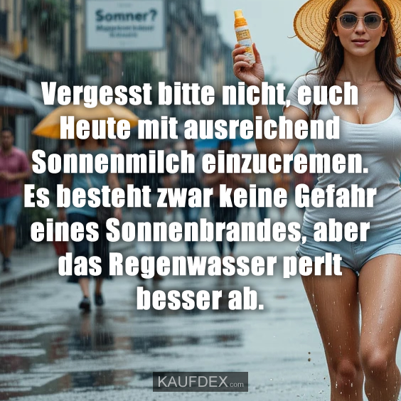 Vergesst bitte nicht, euch Heute…