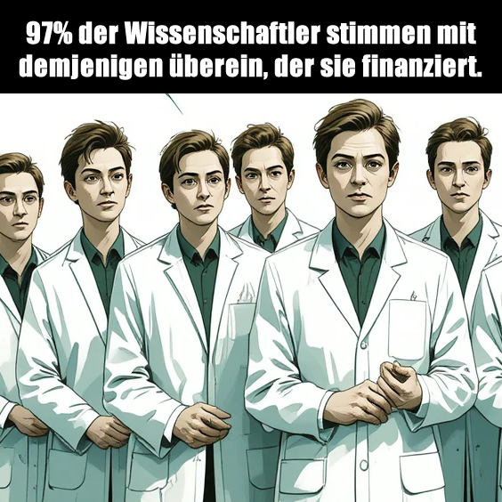 97% der Wissenschaftler stimmen mit…