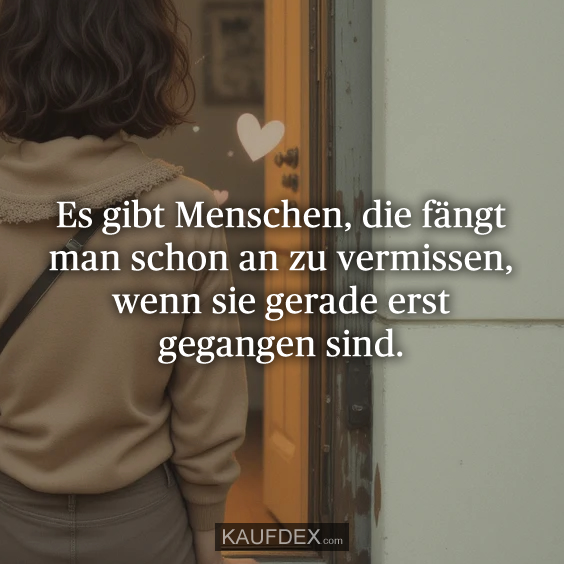 Es gibt Menschen, die fängt man schon…