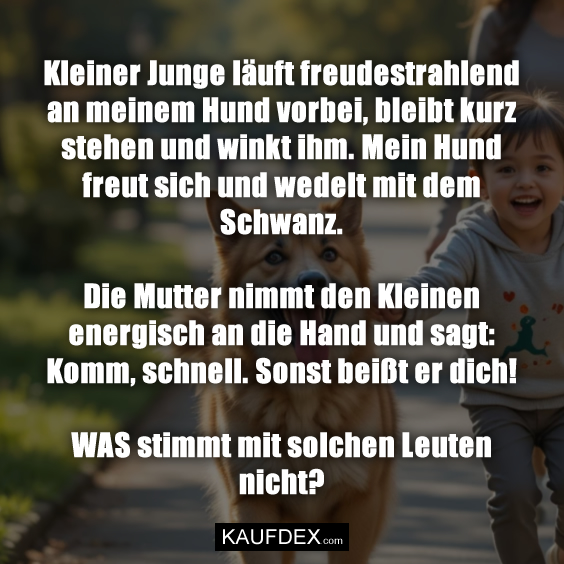 Kleiner Junge läuft freudestrahlend an meinem…