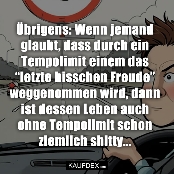 Übrigens: Wenn jemand glaubt, dass…