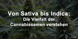 Von Sativa bis Indica: Die Vielfalt der Cannabissamen verstehen