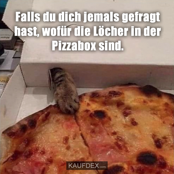 Falls du dich jemals gefragt hast, wofür…
