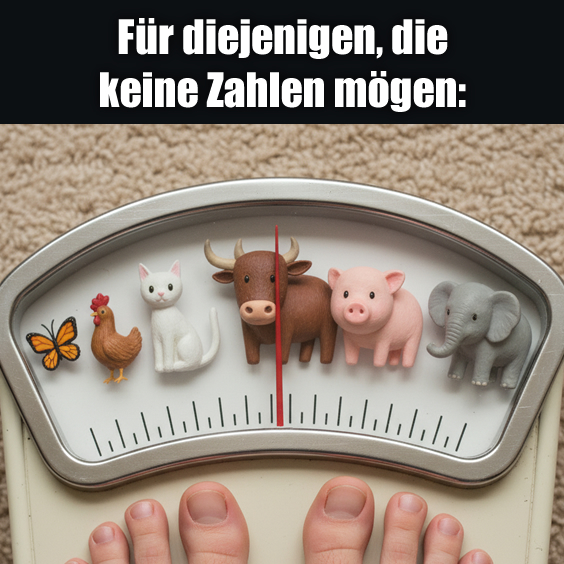 Für diejenigen, die keine Zahlen mögen: