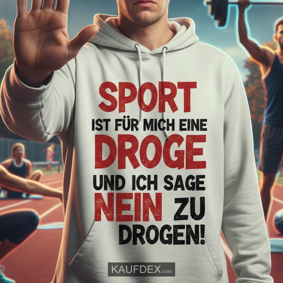Sport ist für mich eine Droge. Und ich sage NEIN zu Drogen!