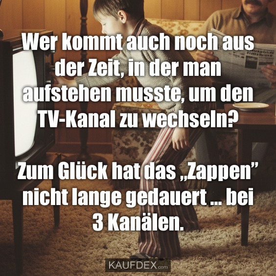 Nostalgie Fernsehen früher