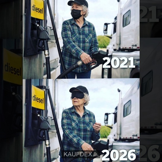 Früher mussten wir die Nase bedecken, heute müssen wir uns die Augen zuhalten… 😷🙈