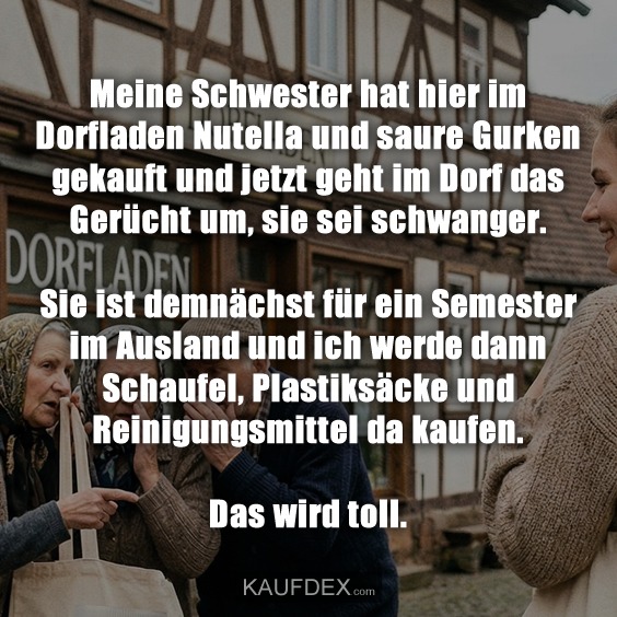 Lustige Sprüche Dorfleben