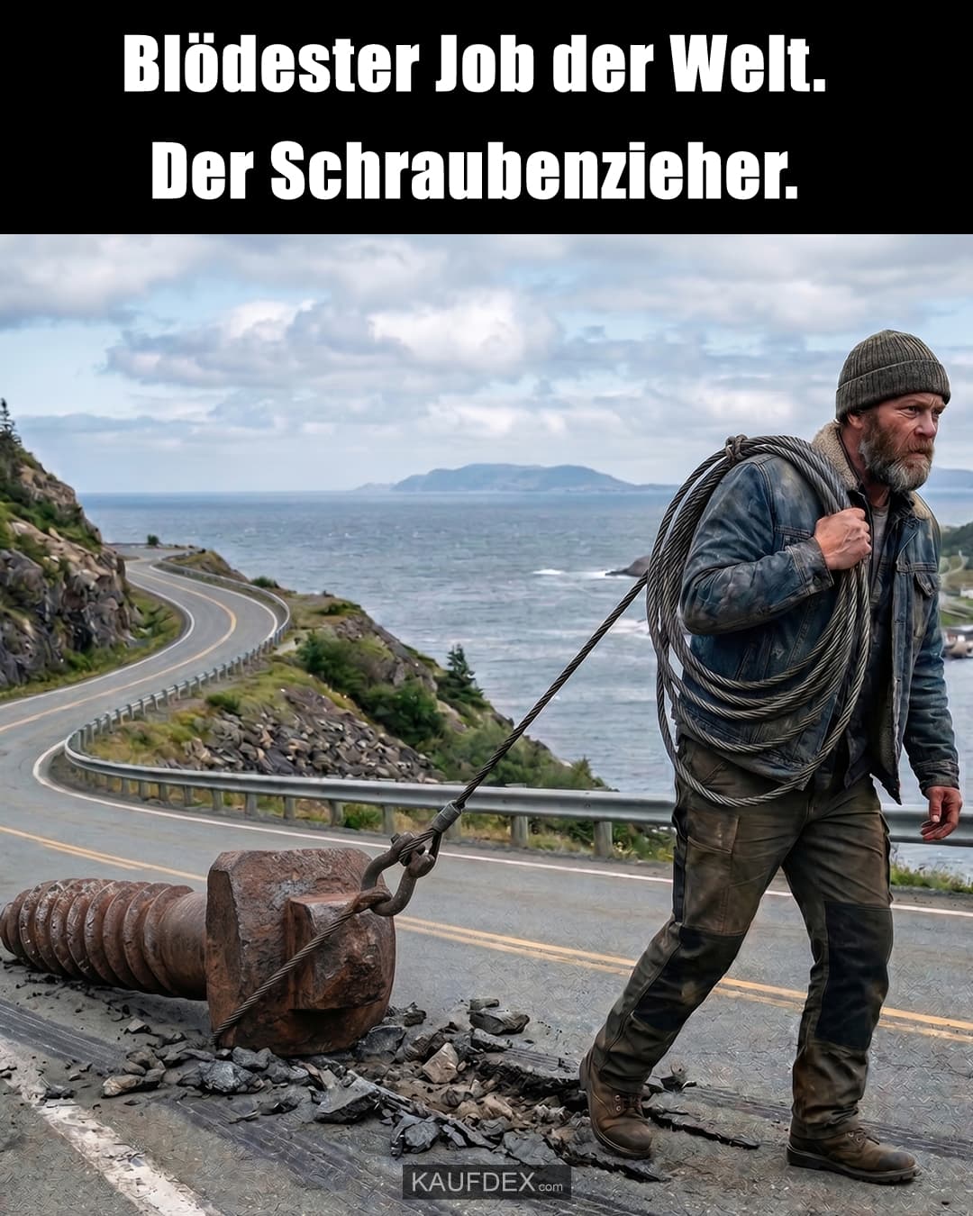 Blödester Job der Welt. Der Schraubenzieher.