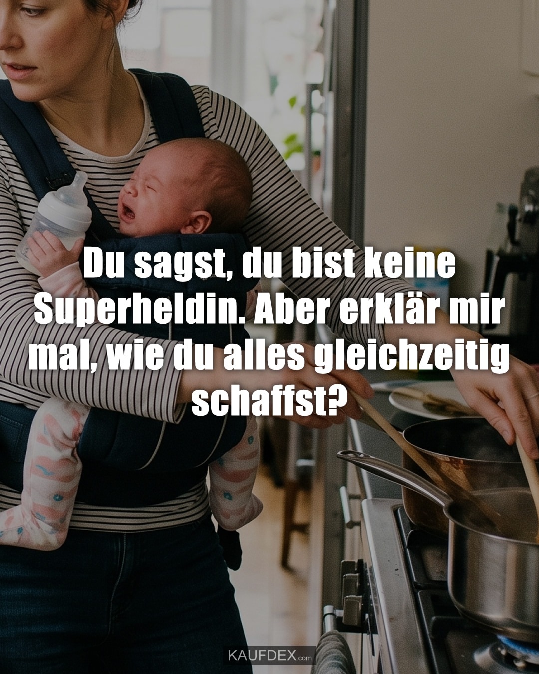 Du sagst, du bist keine Superheldin. Aber erklär mir mal, wie du alles gleichzeitig schaffst?