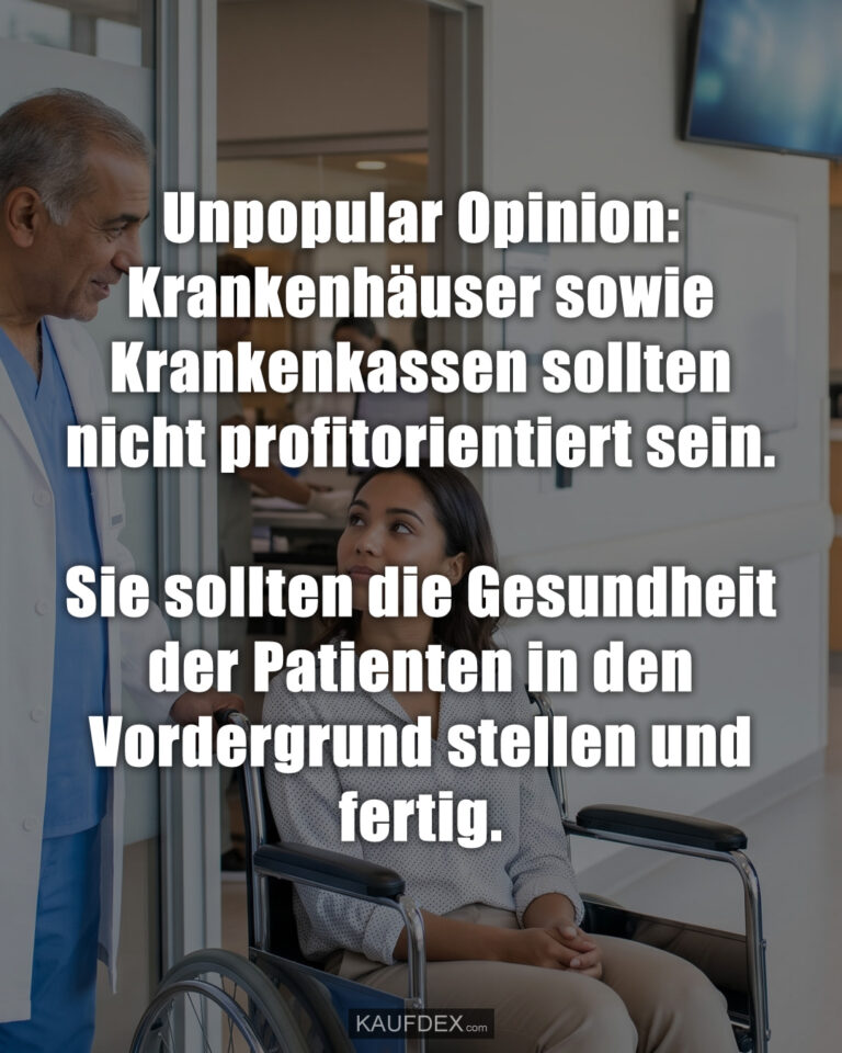 Krankenhäuser Profit Gesundheit