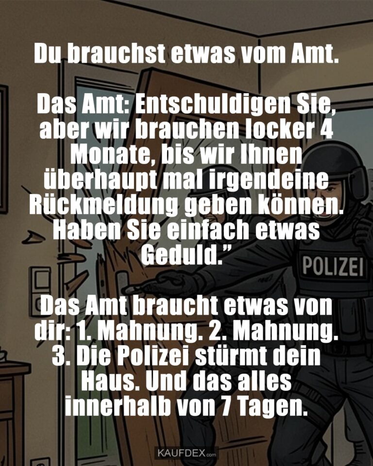 Sprüche deutsche Bürokratie