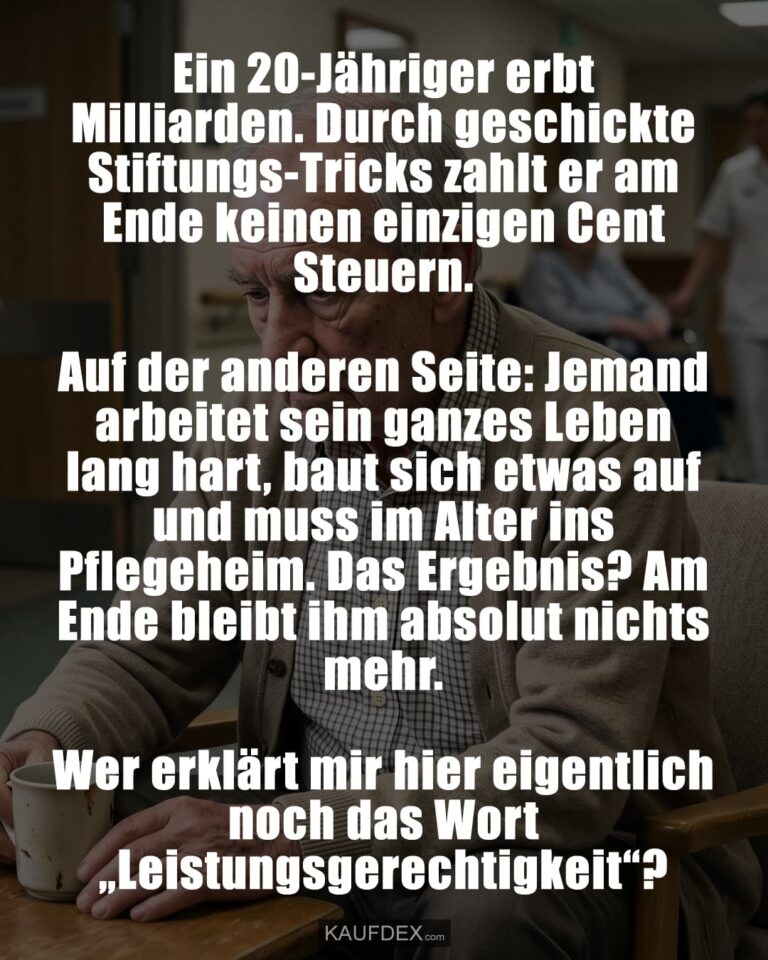 Kritik Leistungsgerechtigkeit Erbe