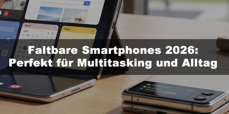 Faltbare Smartphones 2026: Perfekt für Multitasking und Alltag