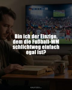 Bin ich der Einzige, dem die Fußball-WM schlichtweg einfach egal ist?