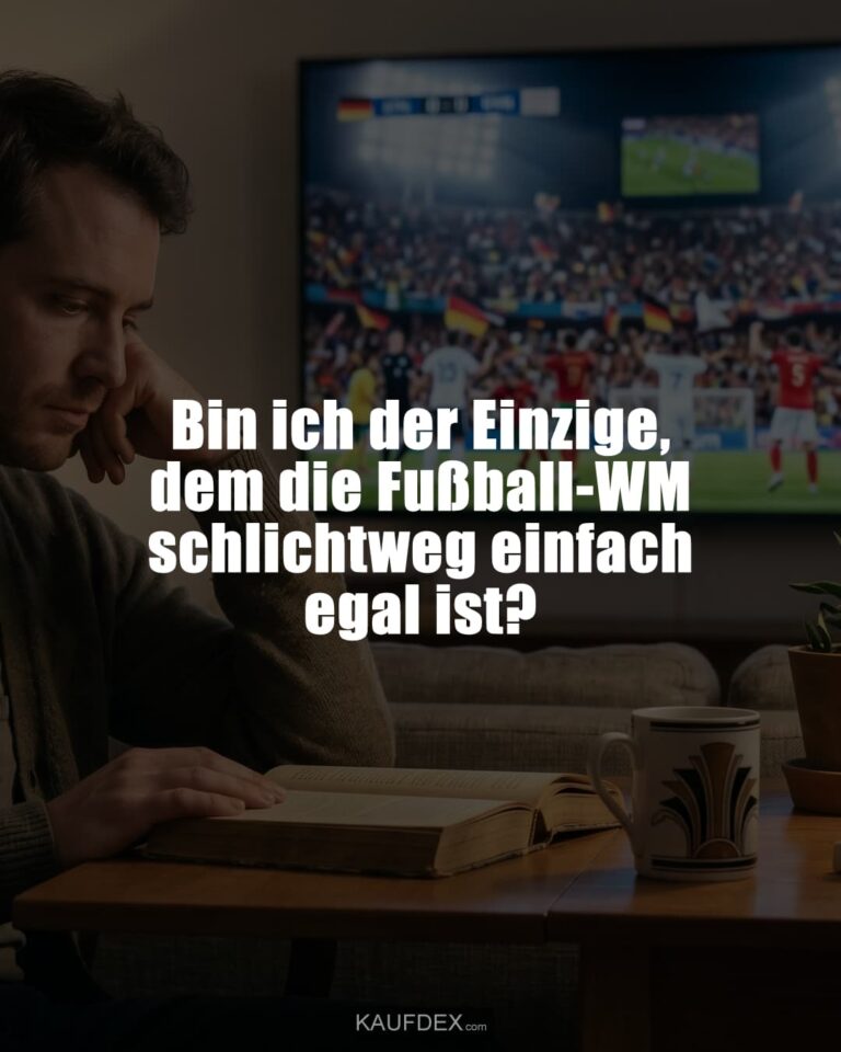 Bin ich der Einzige, dem die Fußball-WM schlichtweg einfach egal ist?